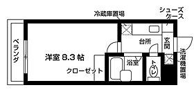 駿河台ハイツ 102 ｜ 千葉県船橋市駿河台１丁目5-1（賃貸マンション1K・1階・22.75㎡） その2