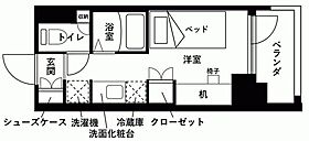 KDXレジデンス津田沼III（旧：リーラ津田沼学生レジデンス） 715 ｜ 千葉県船橋市前原西２丁目46-25（賃貸マンション1R・7階・16.50㎡） その2