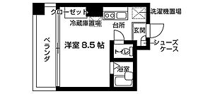 アルス・ヤマナガ 805 ｜ 東京都新宿区百人町２丁目8-1（賃貸マンション1R・8階・20.93㎡） その2