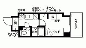 KDXレジデンス神戸元町（旧リビオセゾン神戸元町） 1007 ｜ 兵庫県神戸市中央区北長狭通５丁目1-5（賃貸マンション1R・10階・17.60㎡） その2