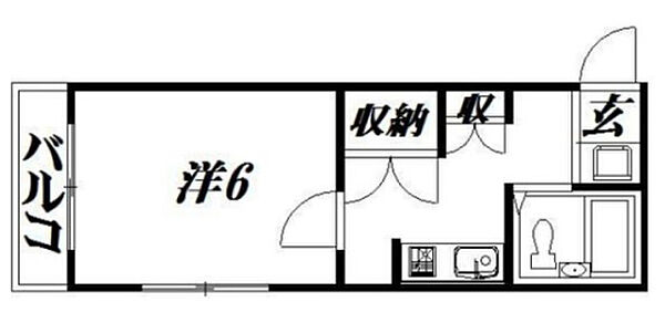 城北セブンティーン 301｜静岡県浜松市中央区城北２丁目(賃貸マンション1K・3階・29.43㎡)の写真 その2