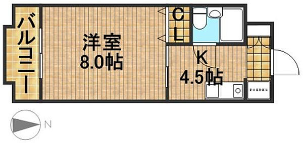 メゾン池の沢 305｜静岡県浜松市中央区広沢３丁目(賃貸マンション1DK・3階・24.09㎡)の写真 その2