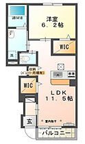 Gon・Crow 102 ｜ 静岡県浜松市中央区入野町（賃貸アパート1LDK・1階・46.00㎡） その2