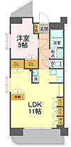 アルコV 407 ｜ 静岡県浜松市中央区栄町（賃貸マンション1LDK・4階・42.71㎡） その2