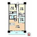 ブライトタウン松城9階17.0万円