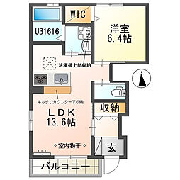 クレッセント神田B 1階/101
