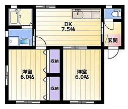 シオミサンハイツA 1階/102