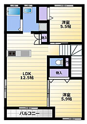 Casa di Orange 2階