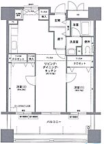 コーシャハイツ安土町  ｜ 大阪府大阪市中央区安土町３丁目1番14（賃貸マンション2LDK・12階・64.22㎡） その2