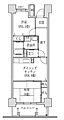 コーシャハイツ法円坂35号館11階10.2万円
