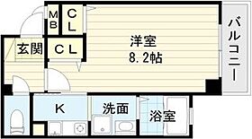 アップライゼ  ｜ 大阪府泉佐野市笠松１丁目（賃貸マンション1K・2階・24.89㎡） その2