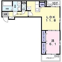 o’hana  ｜ 大阪府泉佐野市新安松３丁目（賃貸アパート1LDK・3階・45.80㎡） その2