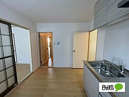 JR北陸本線 長浜駅 徒歩5分の賃貸アパート 1階3DKのリビング/ダイニング