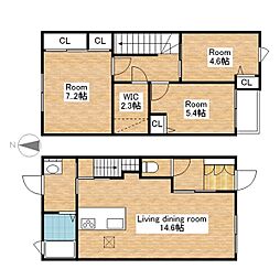 シャーメゾン笙月 1階3SLDKの間取り