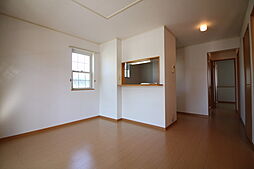 JR北陸本線 長浜駅 3.6kmの賃貸アパート 1階2LDKのリビング/ダイニング