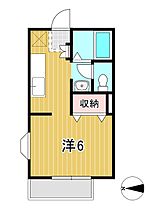 ジュネスI 101 ｜ 茨城県日立市水木町１丁目（賃貸アパート1K・1階・23.77㎡） その2