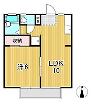 メゾン澤畑 202 ｜ 茨城県日立市久慈町２丁目（賃貸アパート1LDK・2階・37.67㎡） その2