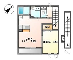 アーバンハイムかみね 201 ｜ 茨城県日立市神峰町４丁目（賃貸アパート1LDK・2階・41.65㎡） その2