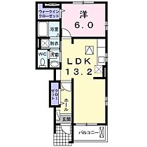 K・T　angeII 103 ｜ 茨城県日立市相田町２丁目（賃貸アパート1LDK・1階・46.83㎡） その2