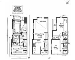 港南区丸山台　中古戸建 2SLDKの間取り