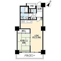 21階 / 1LDK / 50.37㎡