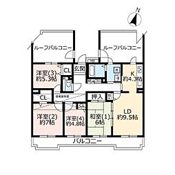 間取図画像 4LDK