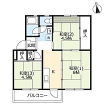 3階 / 3K / 45.38㎡