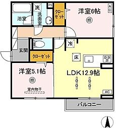 グラジオ 2階/205