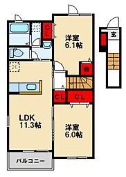 セイバリーレジデンスI 2階/204