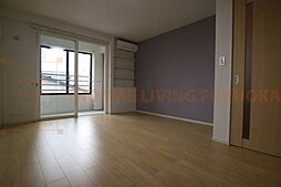 ティフブルーII 206 2階1Kのリビング/ダイニング