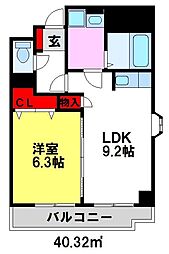 センタービレッジ本町 2階/202