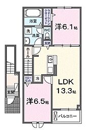 ウィステリア ソラーナ 2階/203
