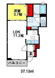 ウィステリアガーデンIII 1階/102