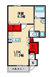 プチ・リジェールII 1階/102