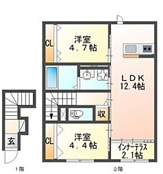 ヴィオラ本鳥栖 2階/206