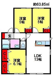 エバーグリーンブロス 2階
