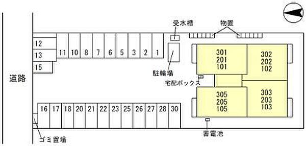 オーガスタ21 105｜石川県金沢市乙丸町丙(賃貸アパート2LDK・1階・59.96㎡)の写真 その21