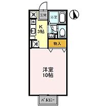 ヴェルドミール　Ａ 205 ｜ 石川県金沢市寺地２丁目（賃貸アパート1K・2階・30.03㎡） その2