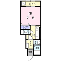 ラ・ルーチェ 102 ｜ 石川県金沢市桜田町３丁目9番地2（賃貸アパート1K・1階・30.79㎡） その2