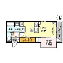 D-residence新庄　II 102 ｜ 石川県野々市市新庄５丁目（賃貸アパート1LDK・1階・32.76㎡） その2