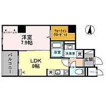 Ａ－レジデンス金沢 401 ｜ 石川県金沢市北安江１丁目（賃貸マンション1LDK・4階・41.19㎡） その2