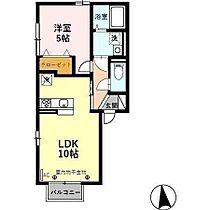 クローバーハウス 201 ｜ 石川県金沢市有松２丁目（賃貸アパート1LDK・2階・37.09㎡） その2