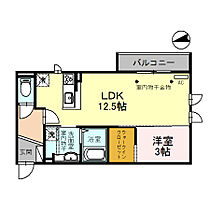 レイト 203 ｜ 石川県野々市市下林４丁目（賃貸アパート1LDK・2階・39.77㎡） その2