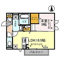 Inherit（インハーリト） 305 ｜ 石川県野々市市蓮花寺町（賃貸アパート1LDK・3階・40.29㎡） その1