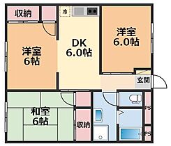 フェリオ市駅西II 1005 ｜ 愛媛県松山市竹原2丁目（賃貸マンション3DK・10階・58.32㎡） その2