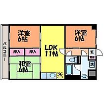 カーサグラン高浜 701 ｜ 愛媛県松山市高浜町1丁目1424-8（賃貸マンション3LDK・7階・60.00㎡） その2