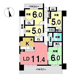 間取図画像 4LDK