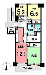 間取図画像 3SLDK