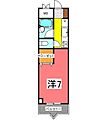 メゾンピアYUKYU4階2.3万円