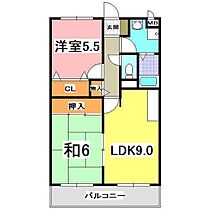 兵庫県明石市魚住町清水（賃貸マンション2LDK・3階・50.82㎡） その2